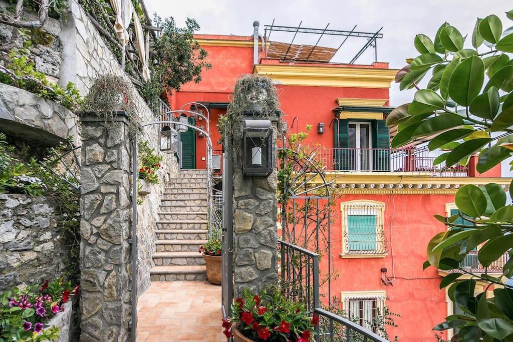 La Casa Di Luna Amazing View For Up To 5 People Lägenhet Positano Exteriör bild